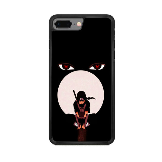 Naruto Blood Moon of Uchiha iPhone 8 Plus Case - carneyforia