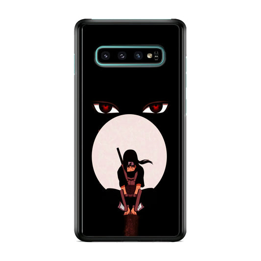 Naruto Blood Moon of Uchiha Samsung Galaxy S10 Case