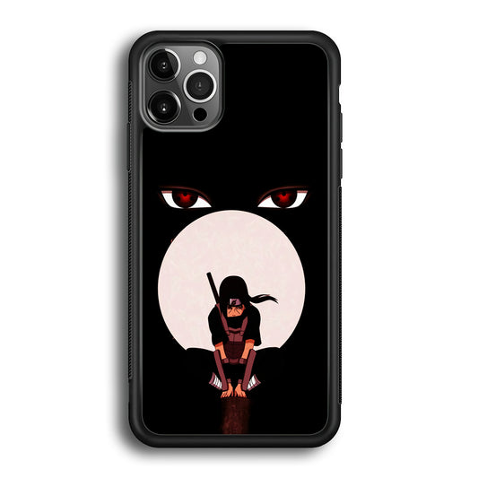 Naruto Blood Moon of Uchiha iPhone 12 Pro Case