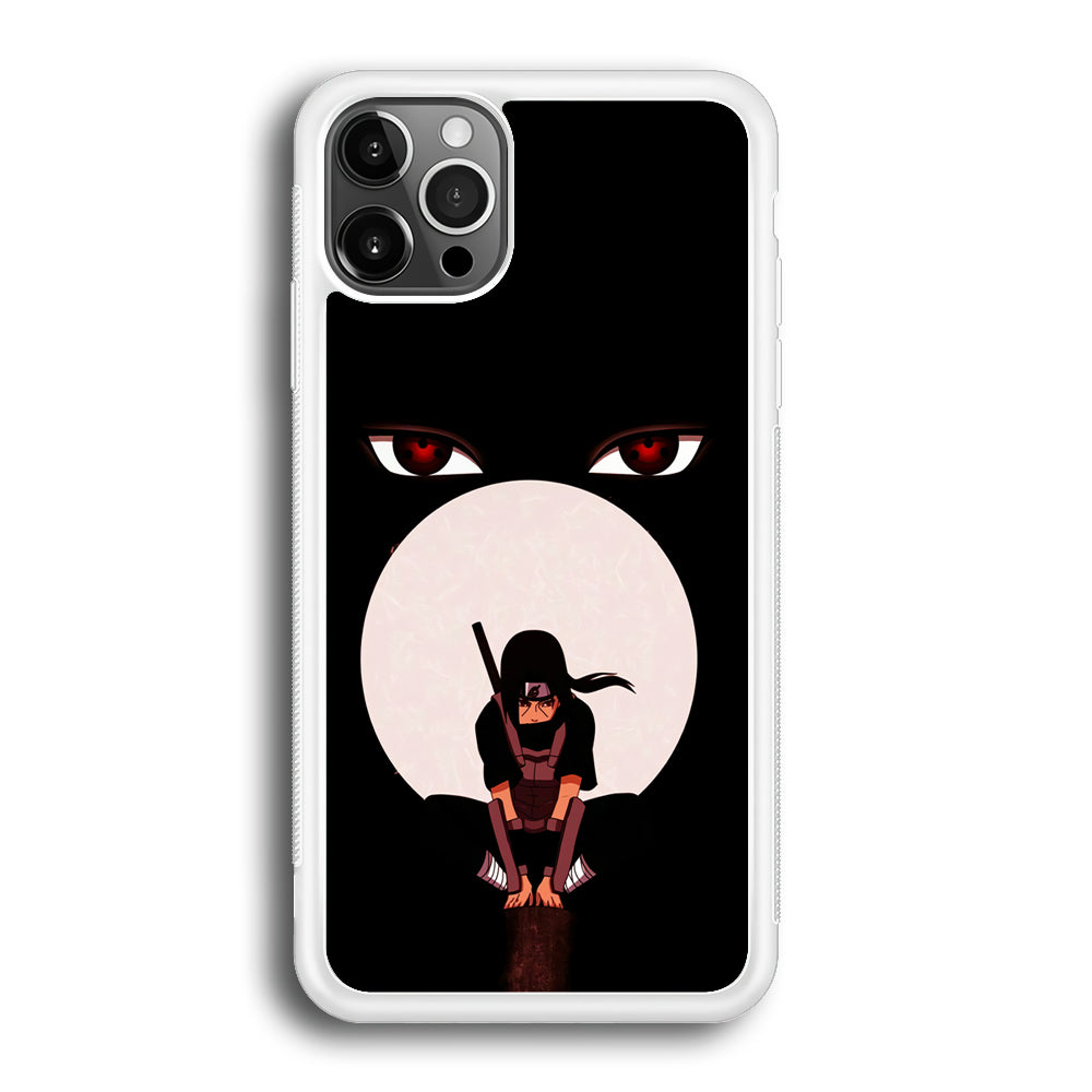 Naruto Blood Moon of Uchiha iPhone 12 Pro Case