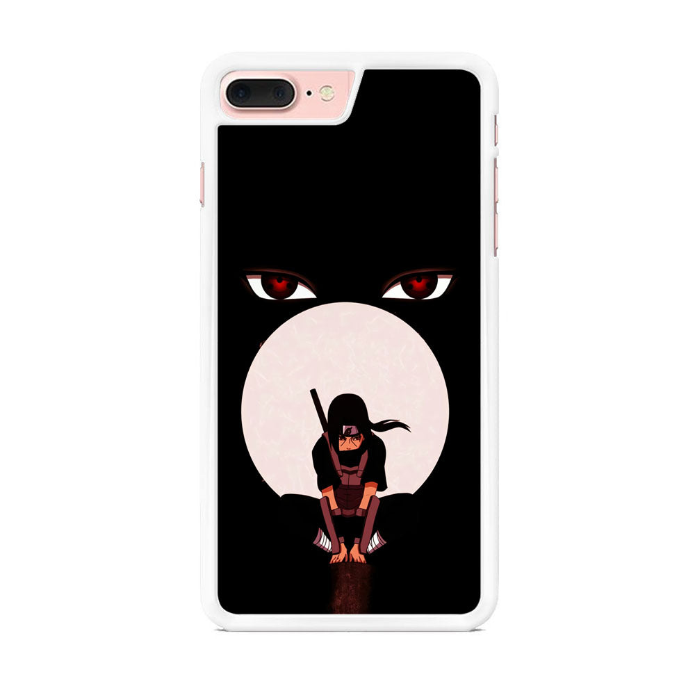 Naruto Blood Moon of Uchiha iPhone 7 Plus Case - carneyforia