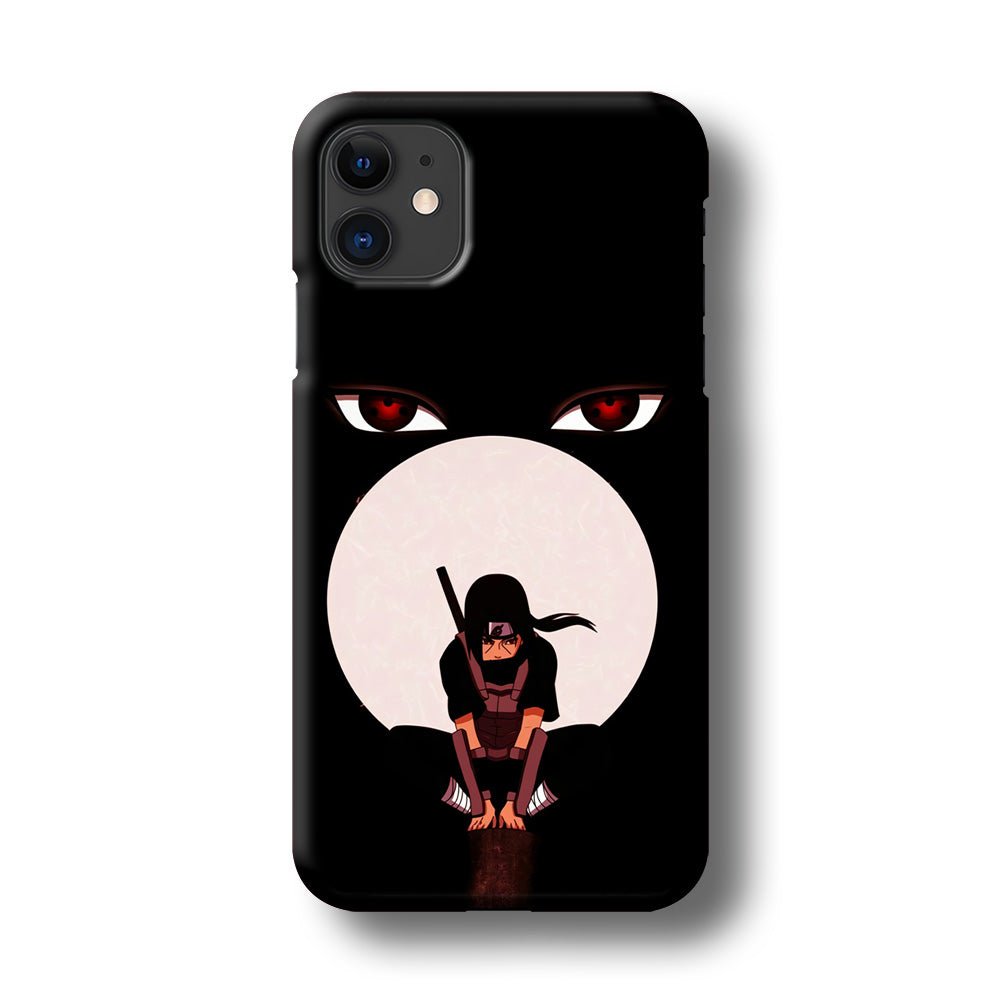 Naruto Blood Moon of Uchiha iPhone 11 Case