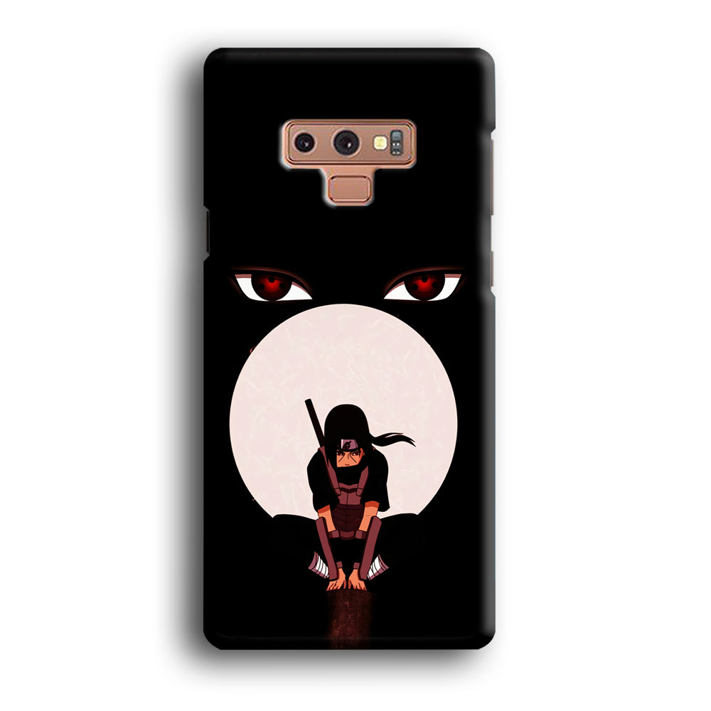 Naruto Blood Moon of Uchiha Samsung Galaxy Note 9 Case - carneyforia