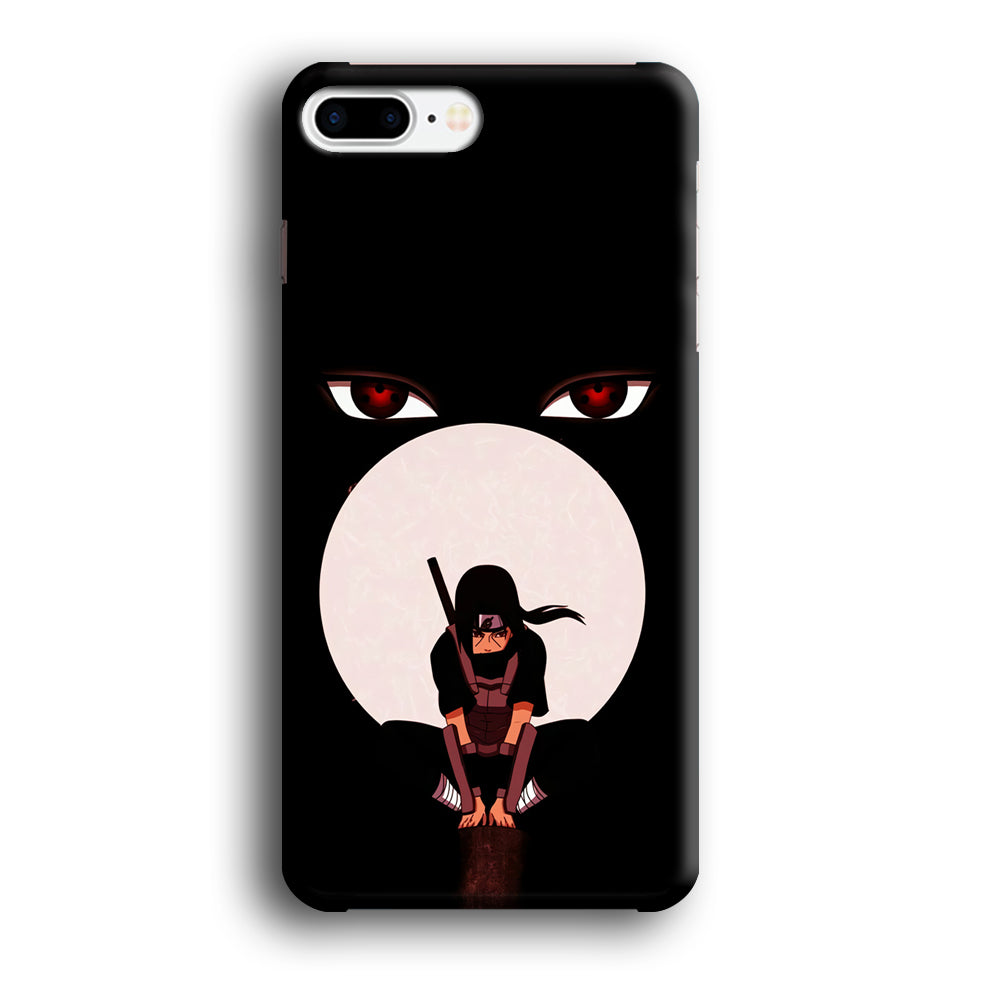 Naruto Blood Moon of Uchiha iPhone 7 Plus Case - carneyforia