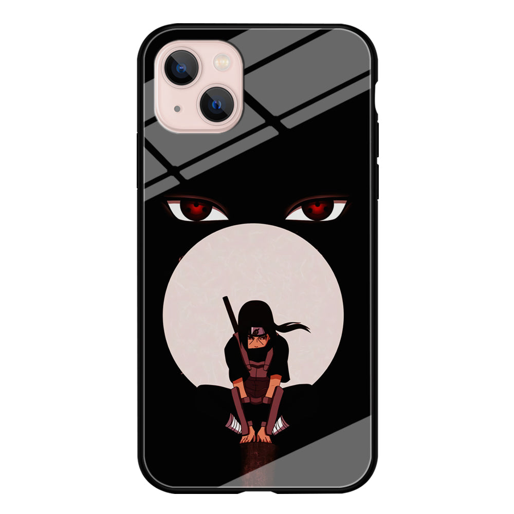 Naruto Blood Moon of Uchiha iPhone 13 Case