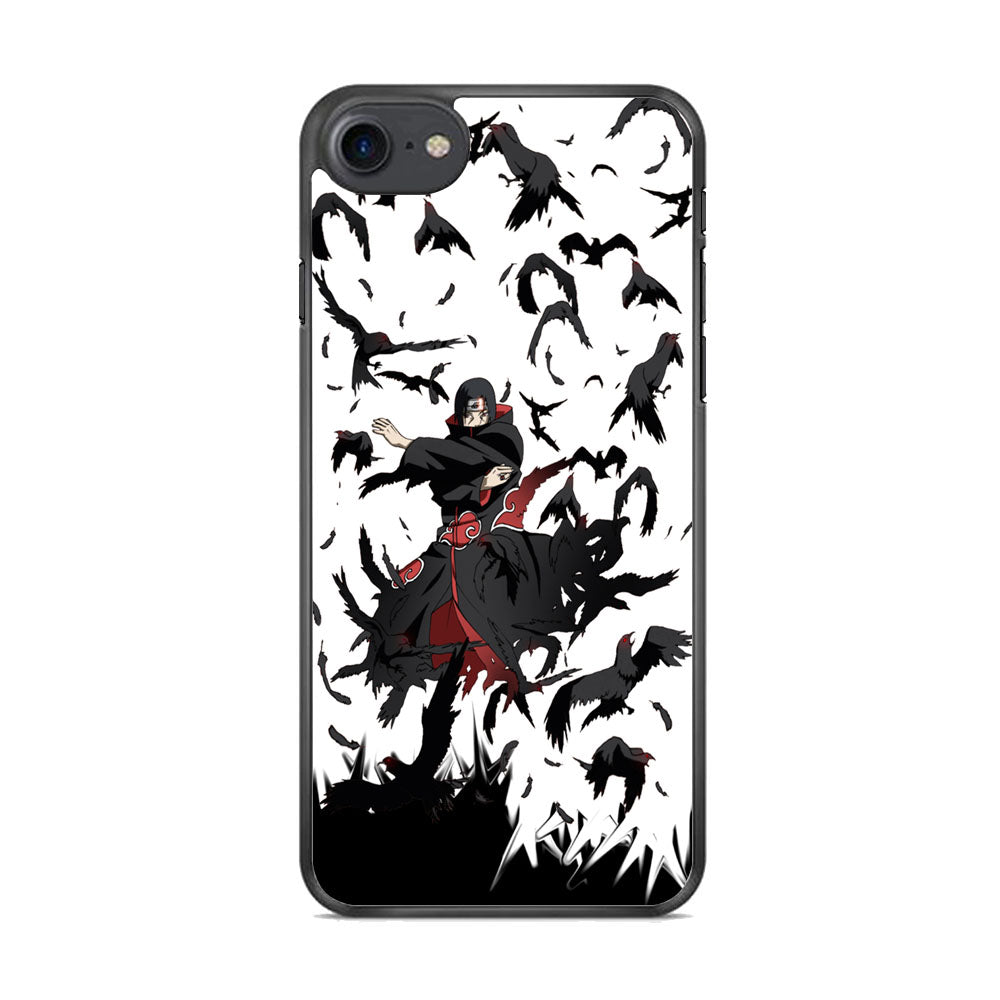 Naruto Itachi Uchiha Flying Bird iPhone 7 Case