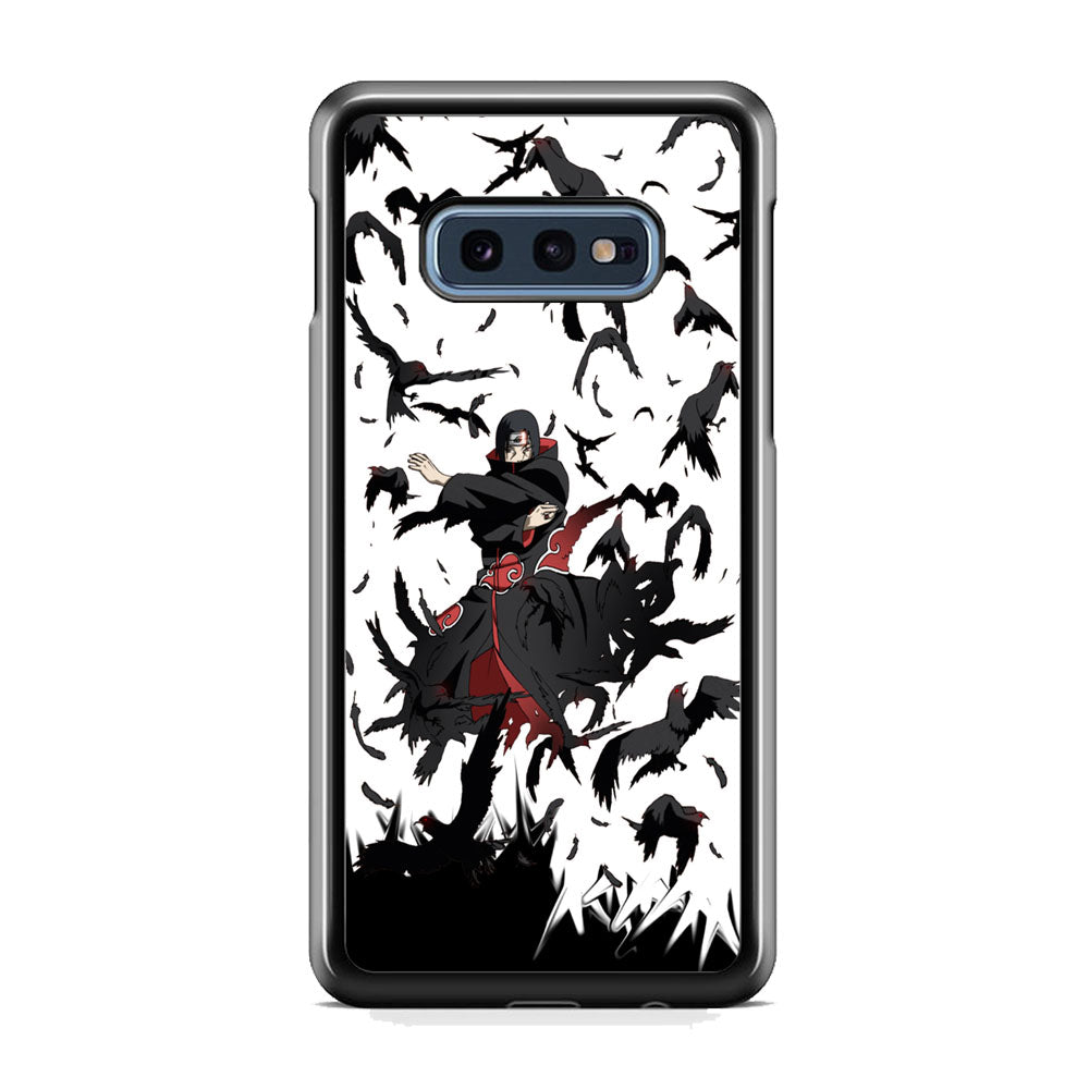 Naruto Itachi Uchiha Flying Bird Samsung Galaxy S10E Case