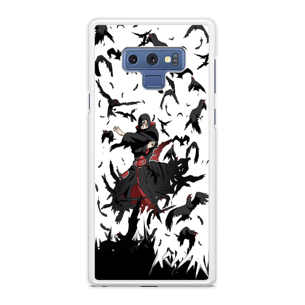 Naruto Itachi Uchiha Flying Bird Samsung Galaxy Note 9 Case