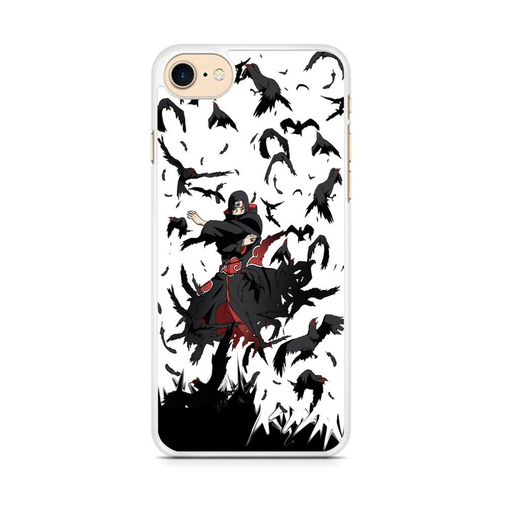 Naruto Itachi Uchiha Flying Bird iPhone 7 Case