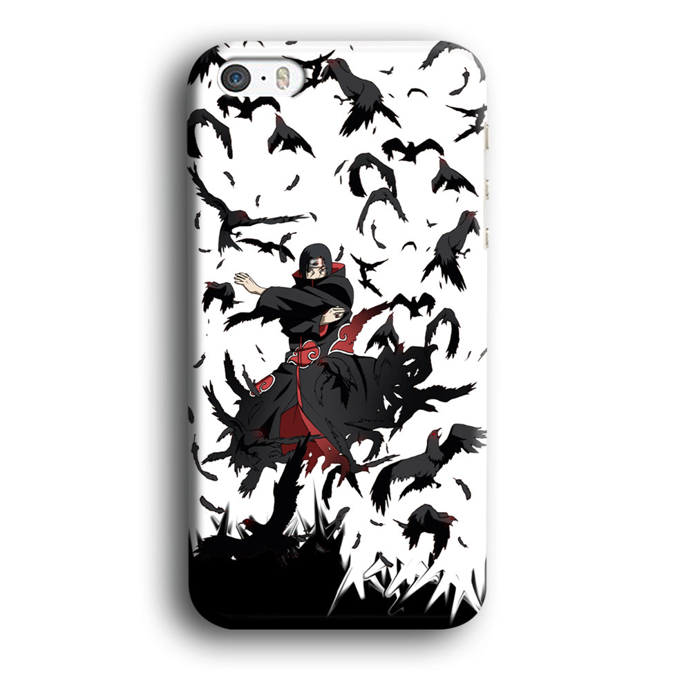 Naruto Itachi Uchiha Flying Bird iPhone 5 | 5s Case - carneyforia
