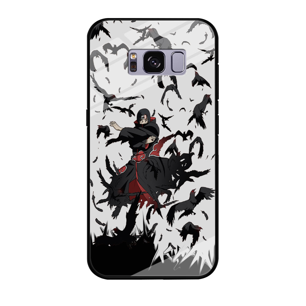 Naruto Itachi Uchiha Flying Bird Samsung Galaxy S8 Case