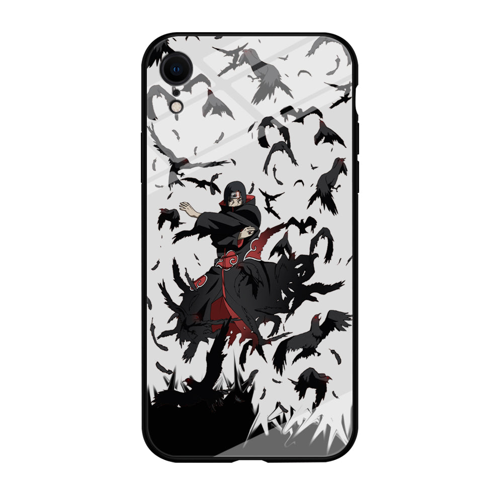 Naruto Itachi Uchiha Flying Bird iPhone XR Case