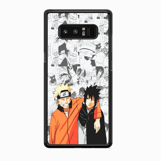 Naruto The Smile of Struggle Samsung Galaxy Note 8 Case