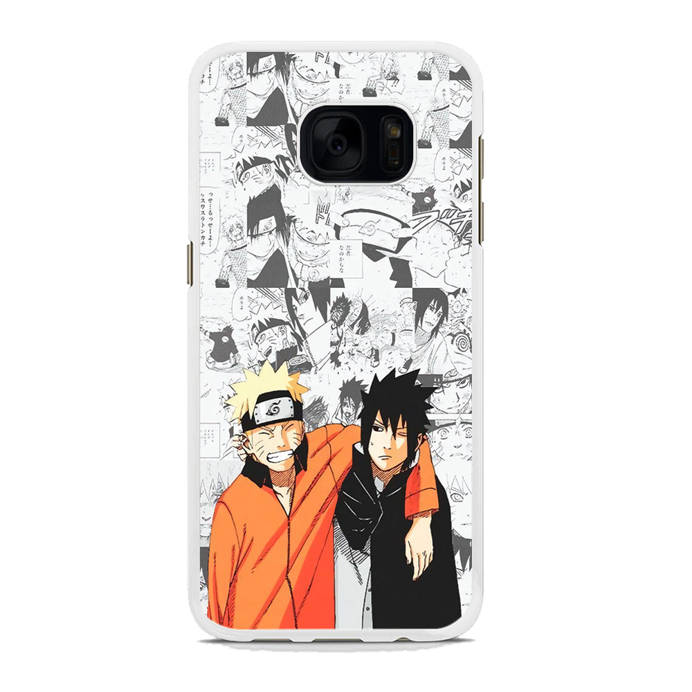 Naruto The Smile of Struggle Samsung Galaxy S7 Edge Case