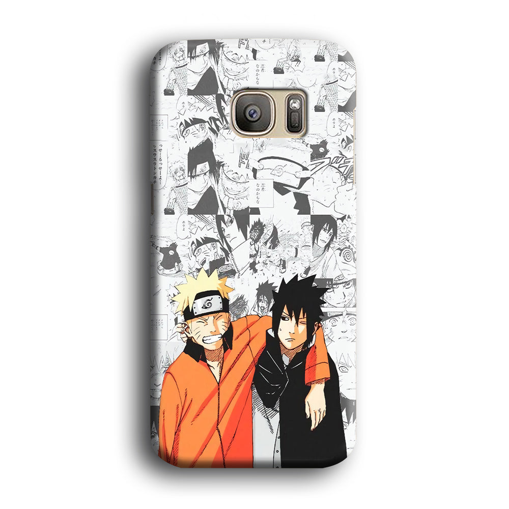 Naruto The Smile of Struggle Samsung Galaxy S7 Edge Case