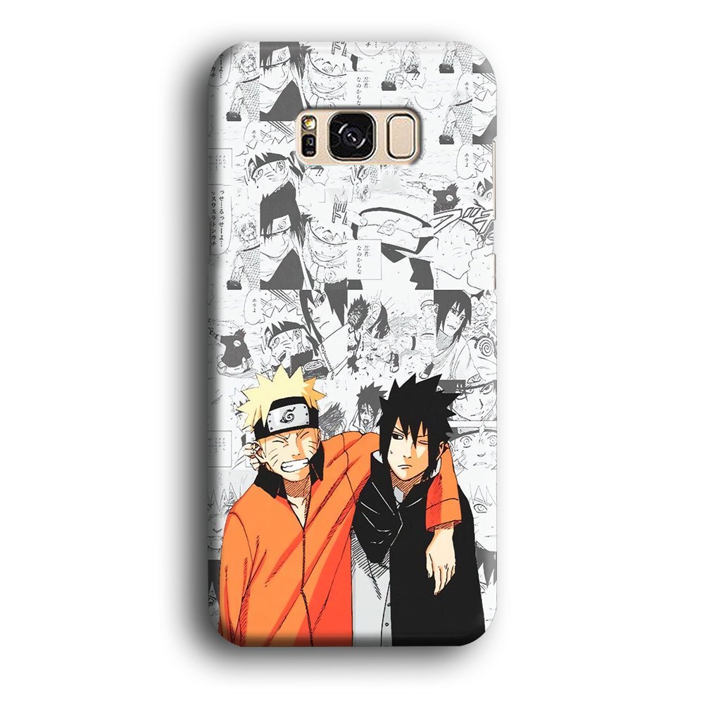 Naruto The Smile of Struggle Samsung Galaxy S8 Case