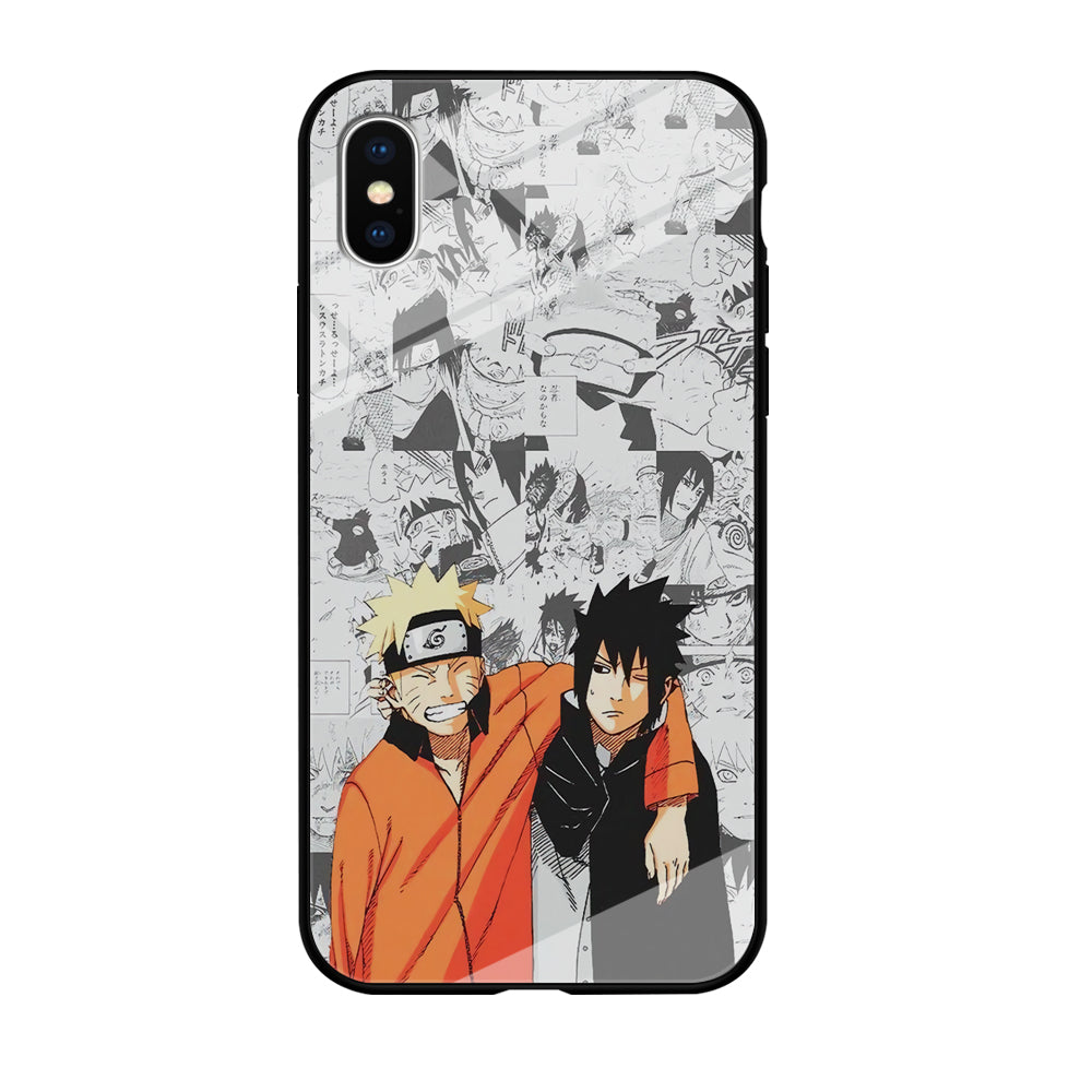 Naruto The Smile of Struggle iPhone XS MAX Case
