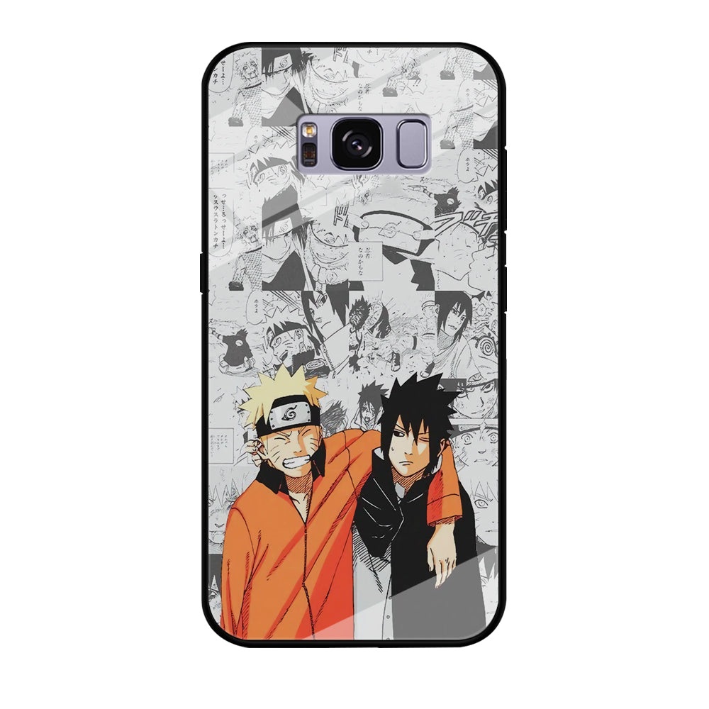 Naruto The Smile of Struggle Samsung Galaxy S8 Case