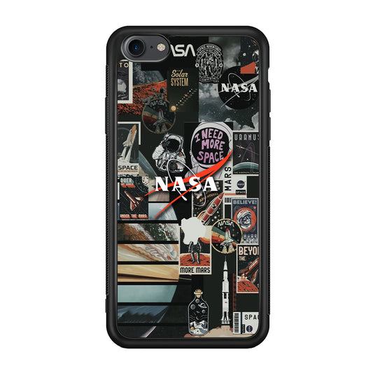 Nasa Busyness of Astronauts iPhone 8 Case