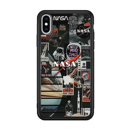 Nasa Busyness of Astronauts iPhone XS Case