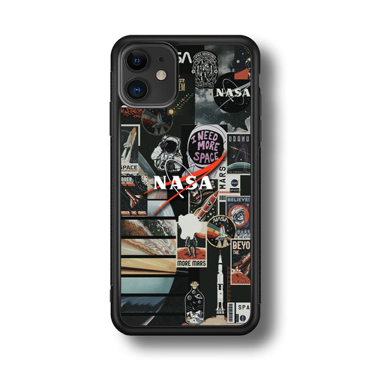 Nasa Busyness of Astronauts iPhone 11 Case