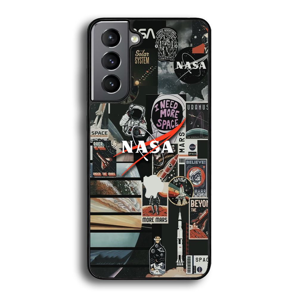 Nasa Busyness of Astronauts Samsung Galaxy S21 Plus Case - Carneyforia