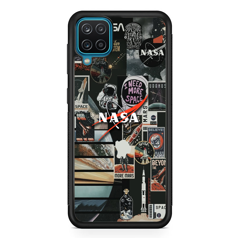 Nasa Busyness of Astronauts Samsung Galaxy A12 Case