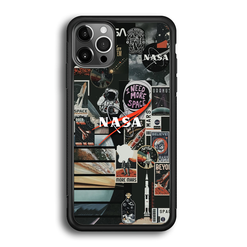 Nasa Busyness of Astronauts iPhone 12 Pro Max Case