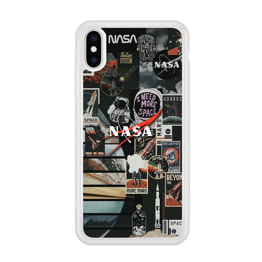 Nasa Busyness of Astronauts iPhone X Case