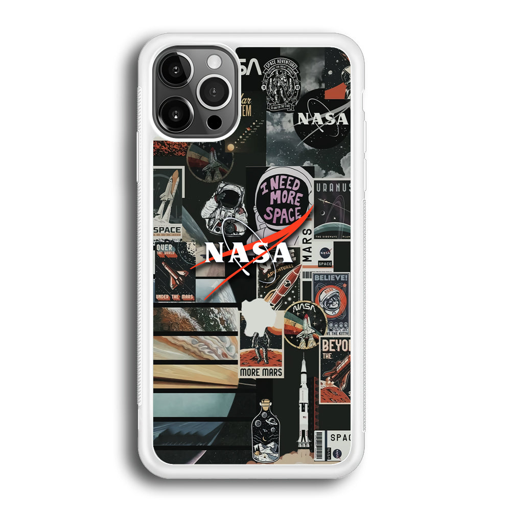 Nasa Busyness of Astronauts iPhone 12 Pro Case