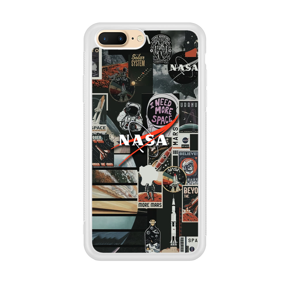 Nasa Busyness of Astronauts iPhone 8 Plus Case