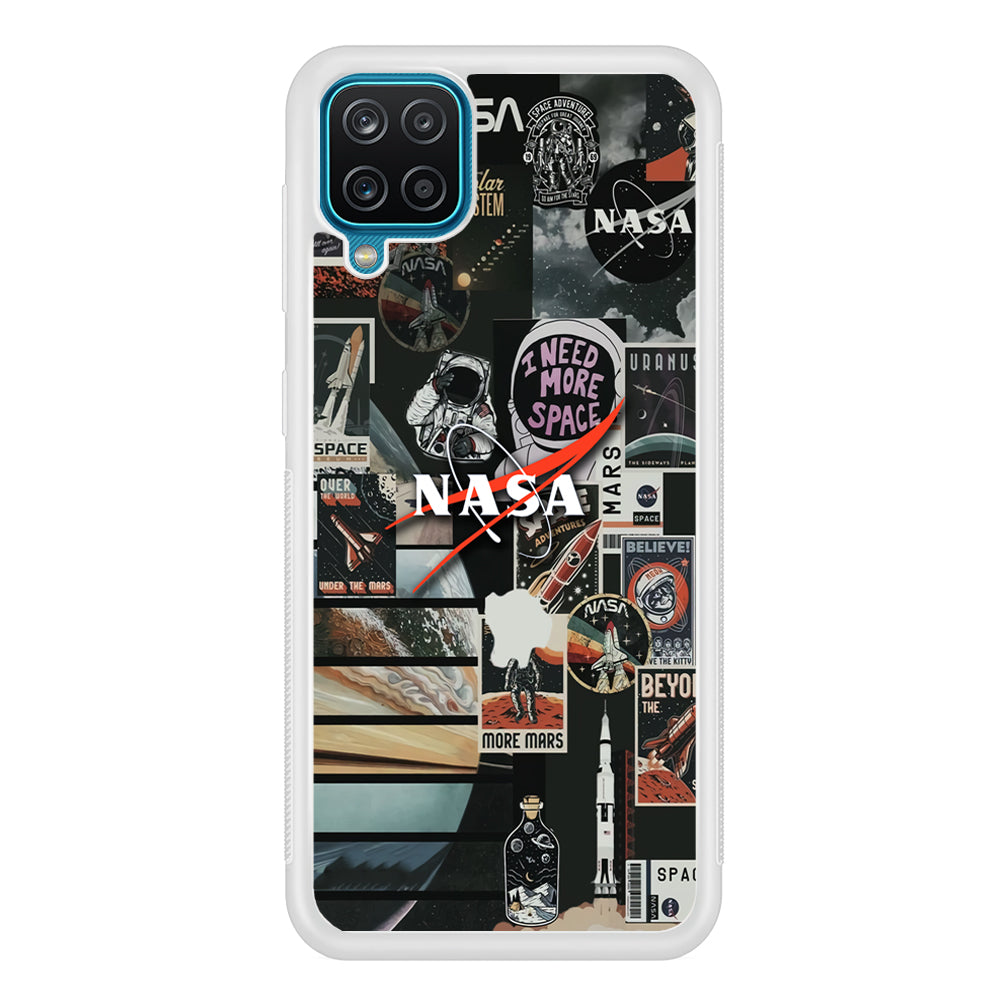 Nasa Busyness of Astronauts Samsung Galaxy A12 Case