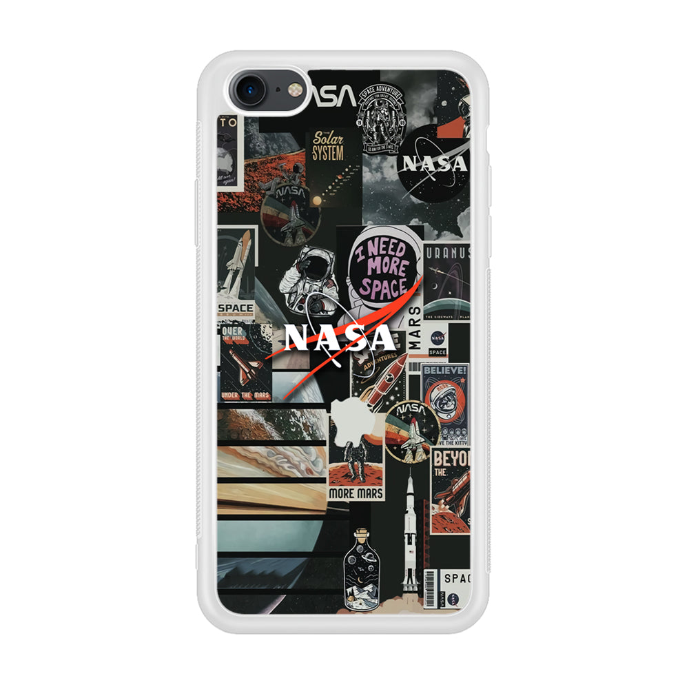 Nasa Busyness of Astronauts iPhone 8 Case