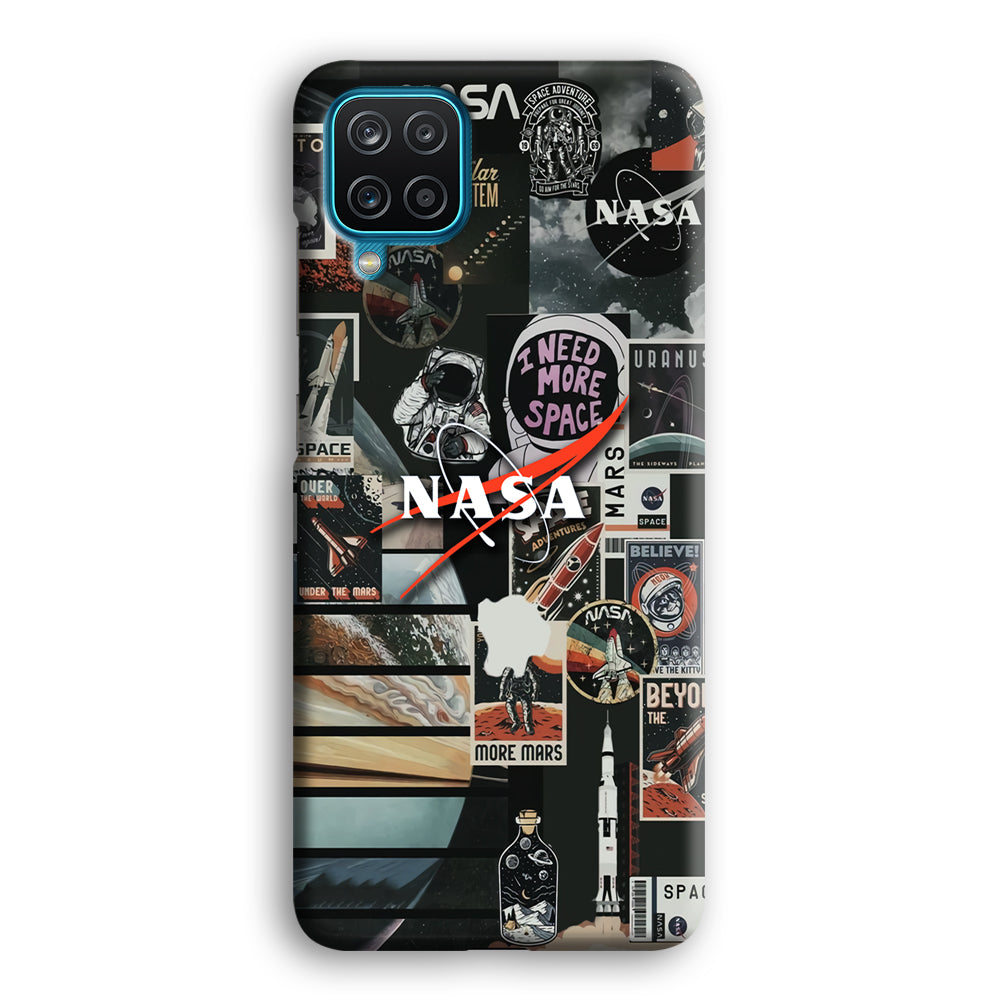 Nasa Busyness of Astronauts Samsung Galaxy A12 Case