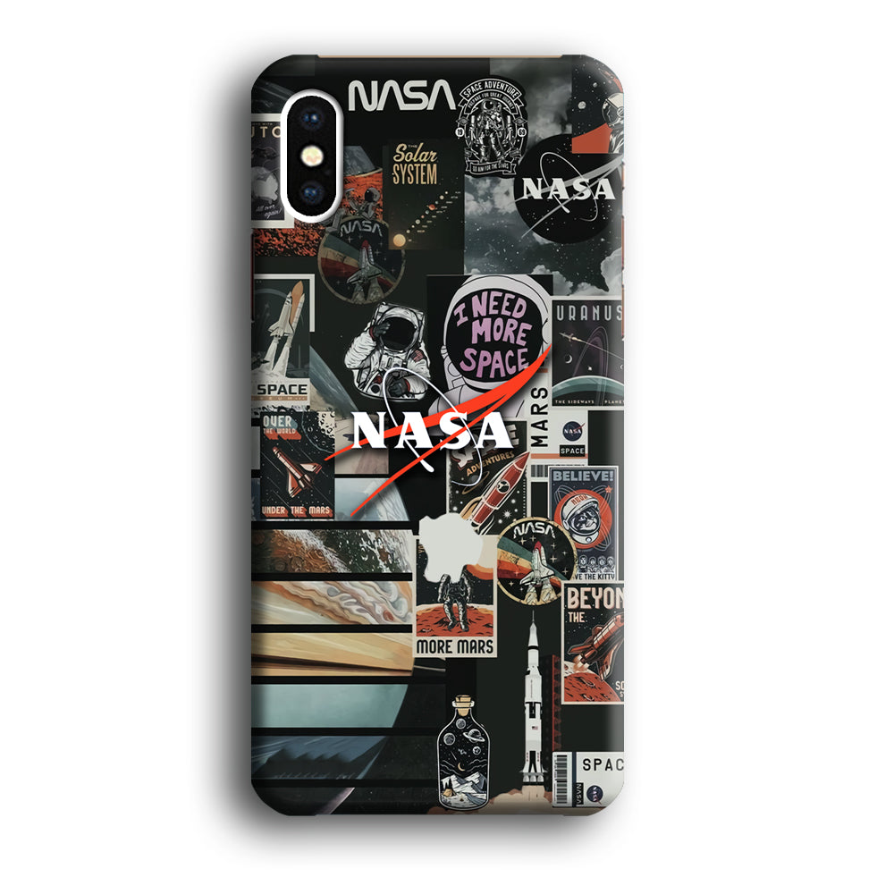 Nasa Busyness of Astronauts iPhone X Case