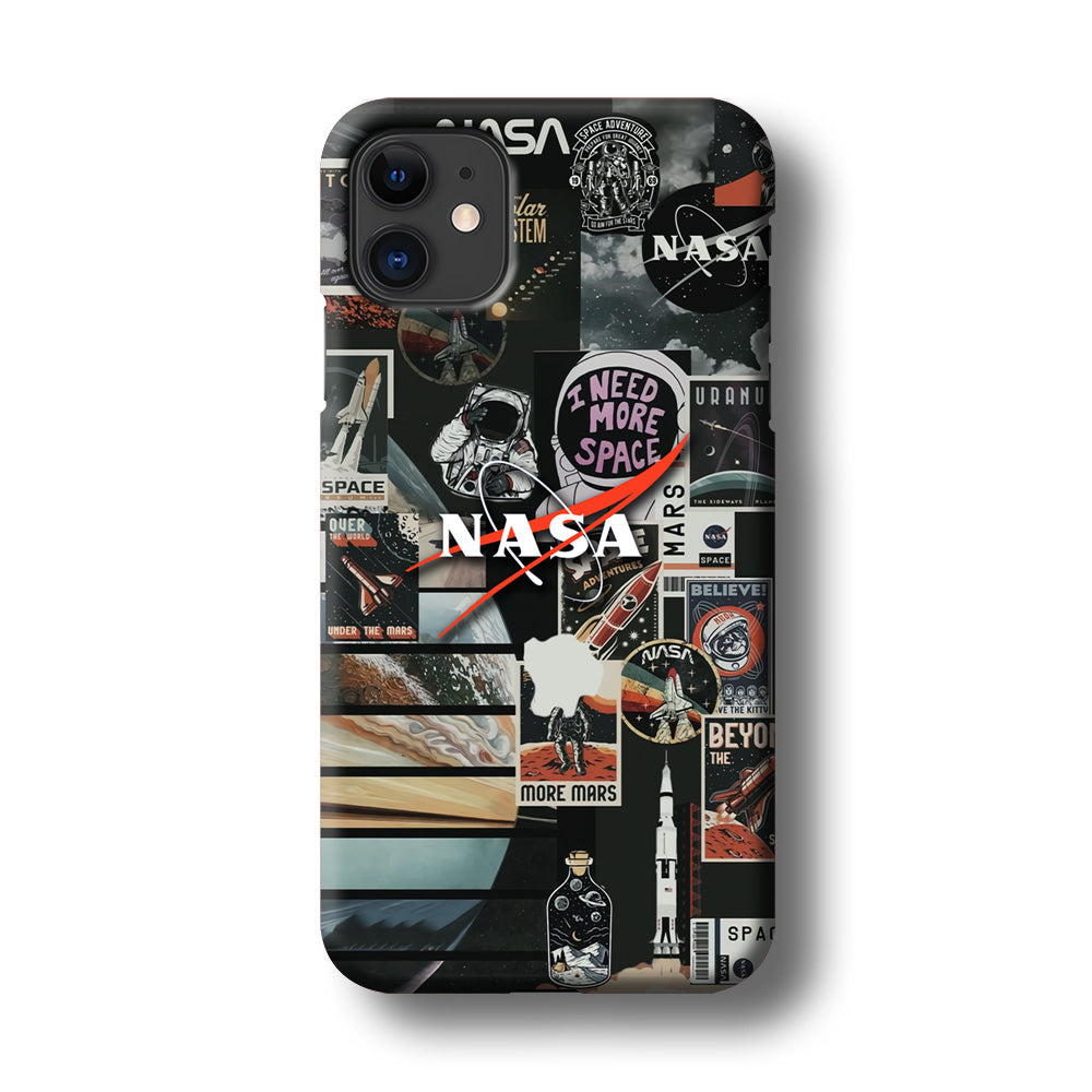 Nasa Busyness of Astronauts iPhone 11 Case