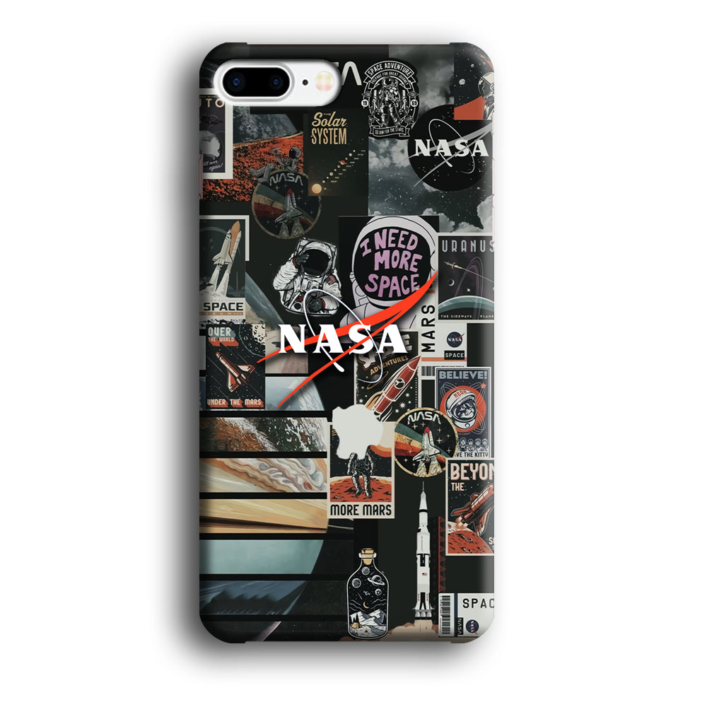 Nasa Busyness of Astronauts iPhone 8 Plus Case