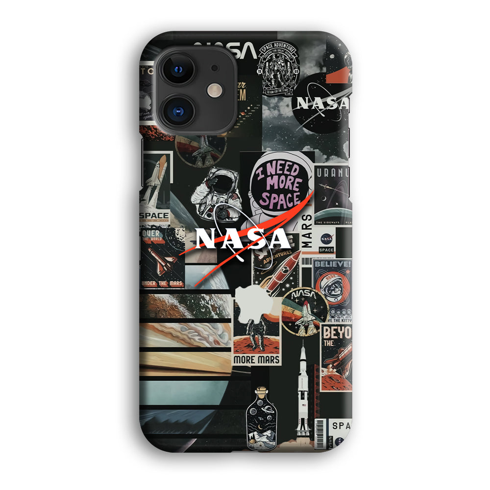 Nasa Busyness of Astronauts iPhone 12 Case