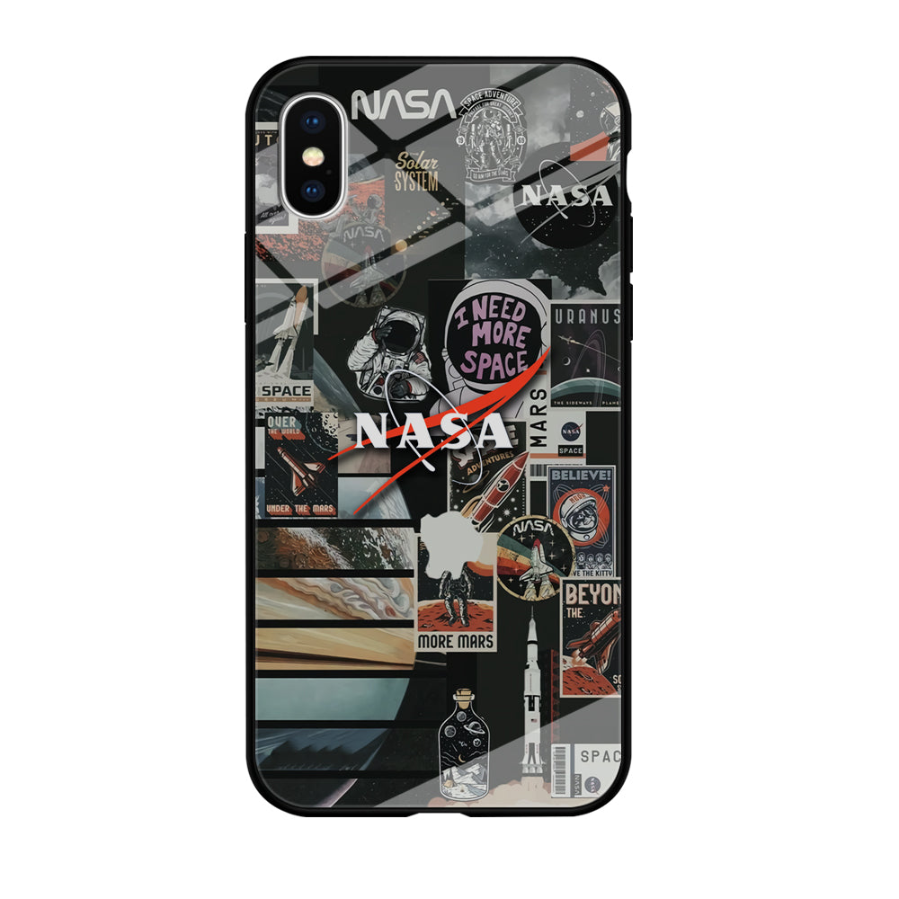 Nasa Busyness of Astronauts iPhone X Case