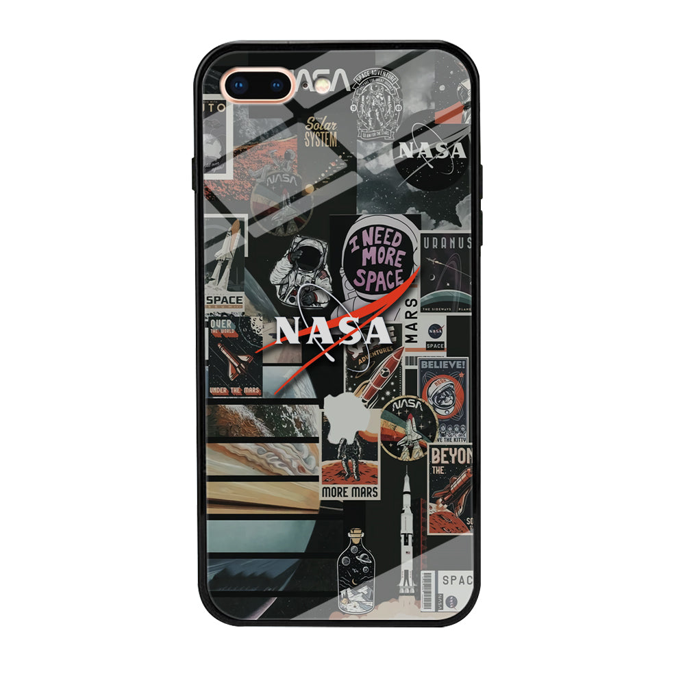 Nasa Busyness of Astronauts iPhone 8 Plus Case