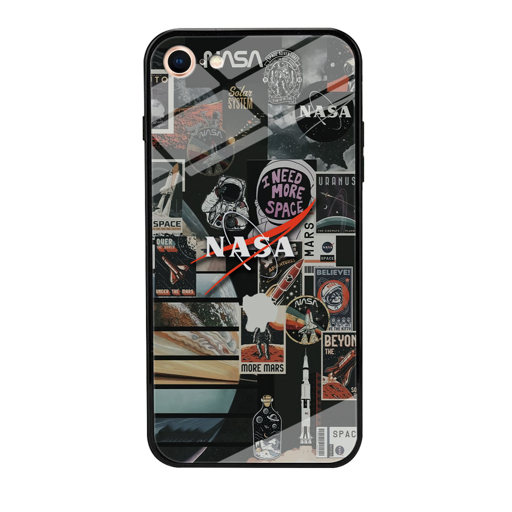 Nasa Busyness of Astronauts iPhone 8 Case