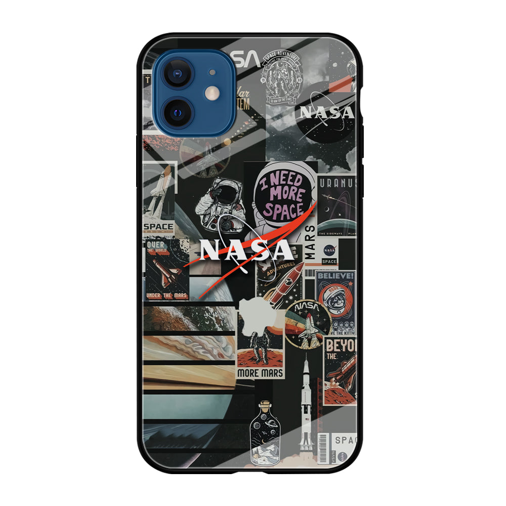 Nasa Busyness of Astronauts iPhone 12 Case