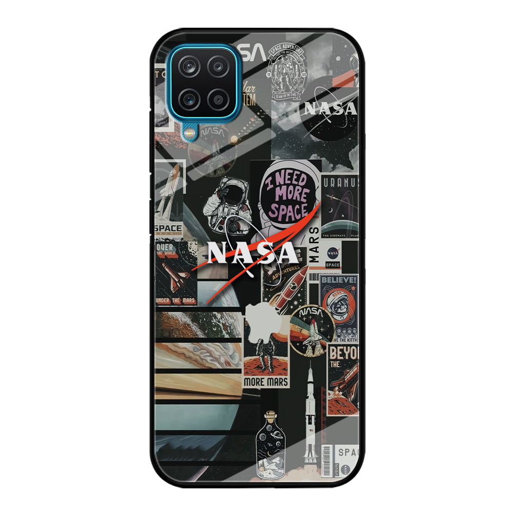 Nasa Busyness of Astronauts Samsung Galaxy A12 Case