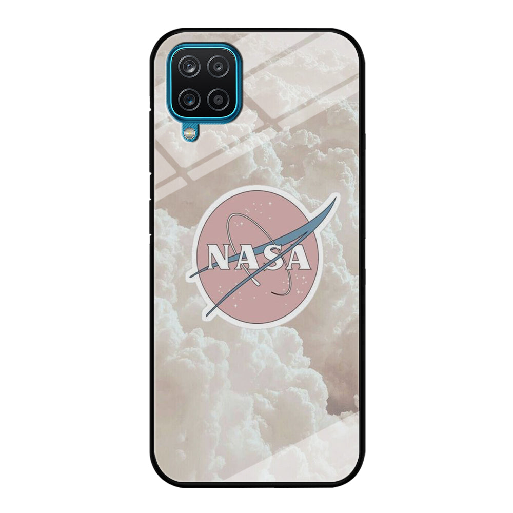 Nasa Cloud Logo Samsung Galaxy A12 Case