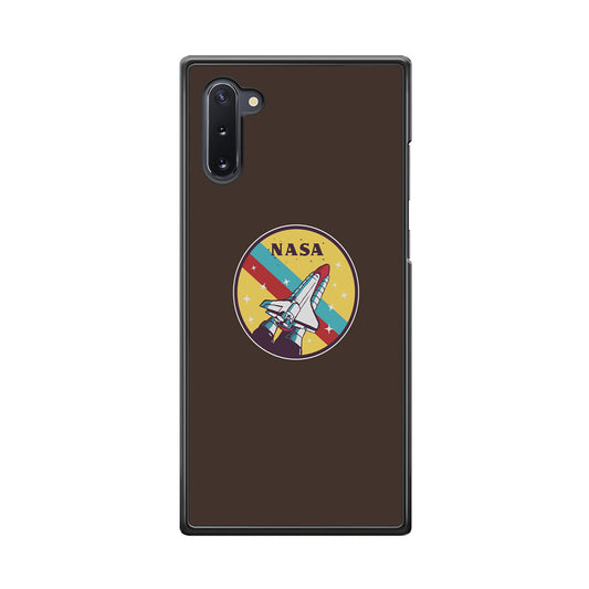 Nasa Dark Aircraft Icon Samsung Galaxy Note 10 Case