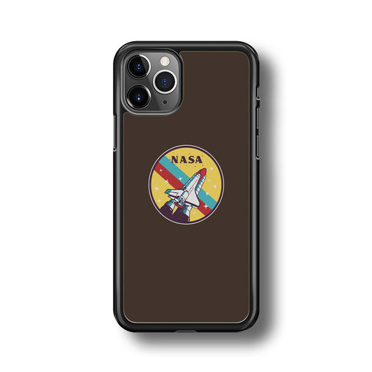 Nasa Dark Aircraft Icon iPhone 11 Pro Case