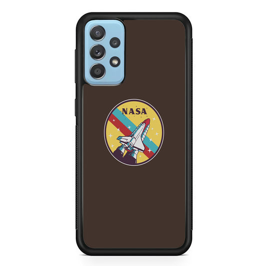 Nasa Dark Aircraft Icon Samsung Galaxy A72 Case