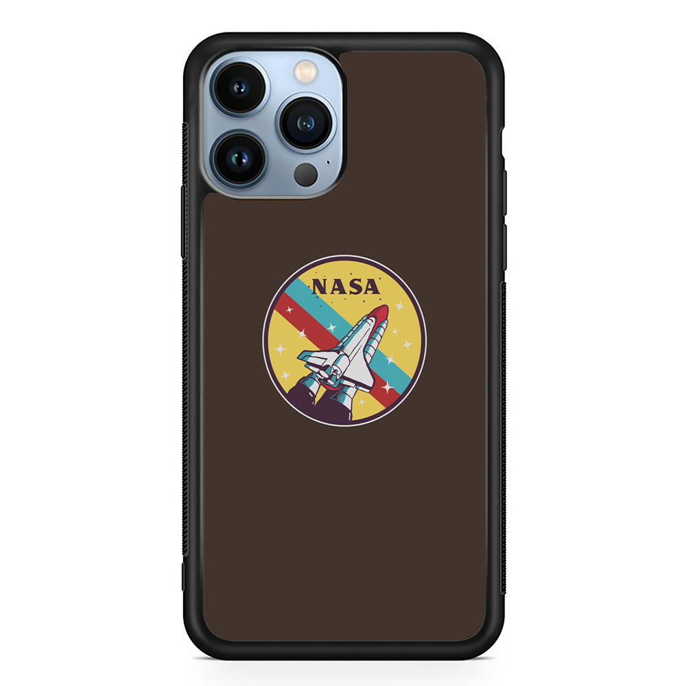 Nasa Dark Aircraft Icon iPhone 13 Pro Max Case