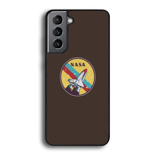 Nasa Dark Aircraft Icon Samsung Galaxy S21 Plus Case - Carneyforia