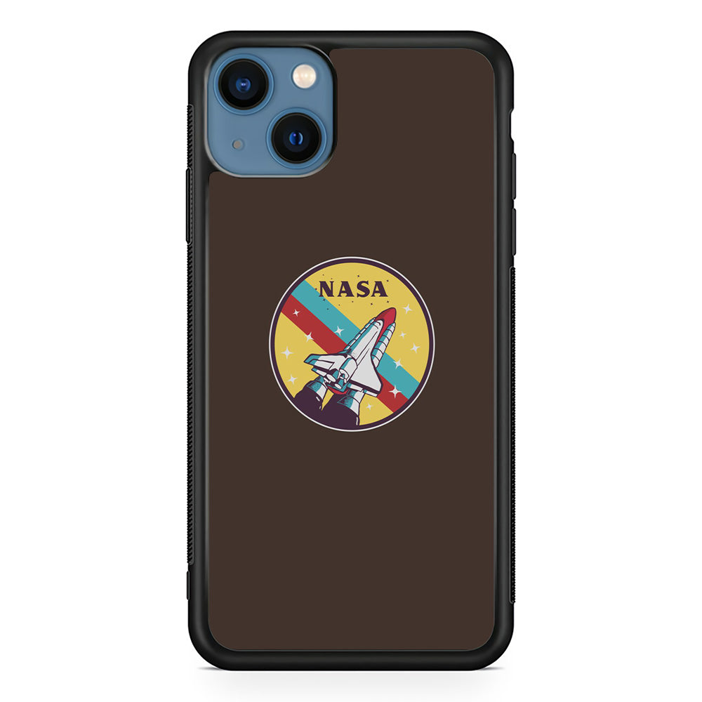 Nasa Dark Aircraft Icon iPhone 13 Case